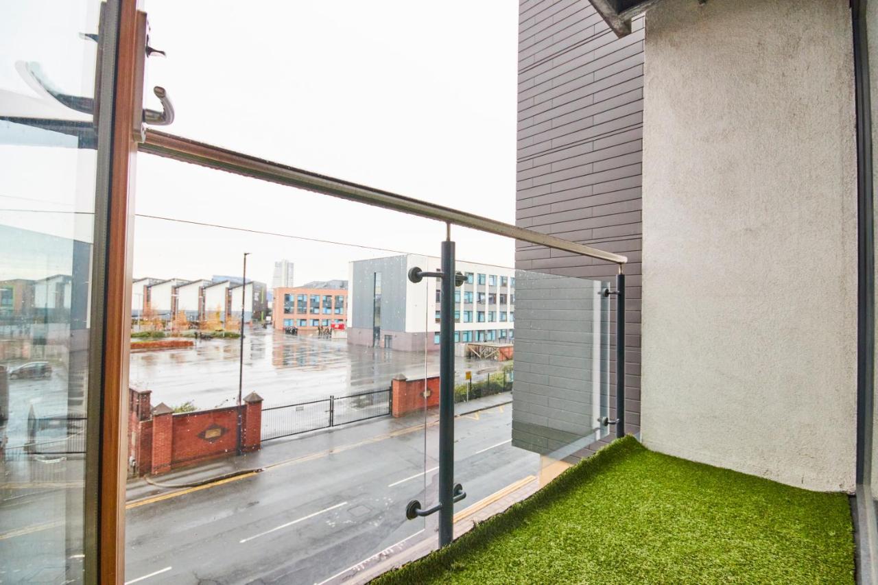 Deluxe City Centre Apt Balcony View& Free Parking! Apartment Leeds  Luaran gambar
